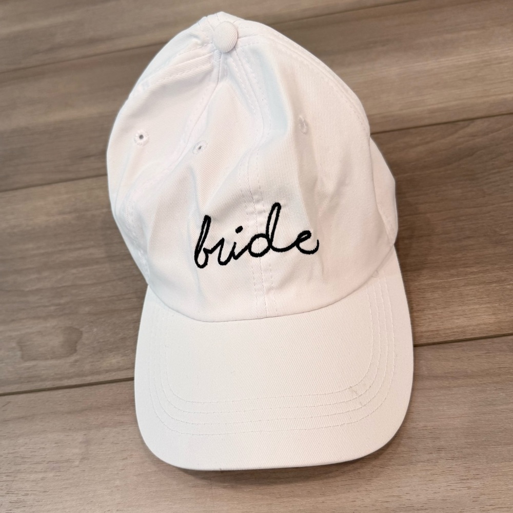 White Bride Baseball Cap